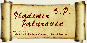 Vladimir Palurović vizit kartica